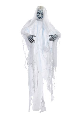 White Shadow Ghost Hanging Prop