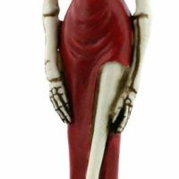 8 Inch Day of The Dead Lady in A Red Dress Figurine