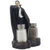 Count Dracula Vampire Salt and Pepper Shaker Set with Decorative Display Stand Holder - Image 2