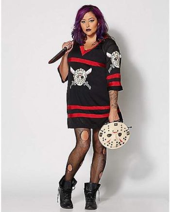 Adult Miss Voorhees Plus Size Costume - Friday the 13th