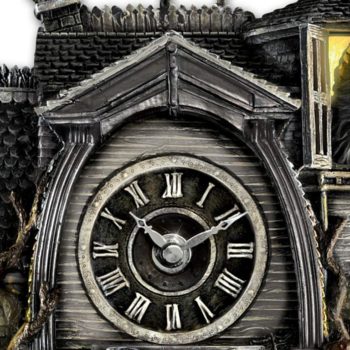 Bradford Exchange The The Munsters Cuckoo Clock with Flickering Lights and Music - Image 2
