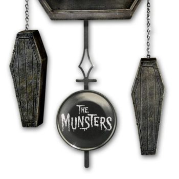 Bradford Exchange The The Munsters Cuckoo Clock with Flickering Lights and Music - Image 4