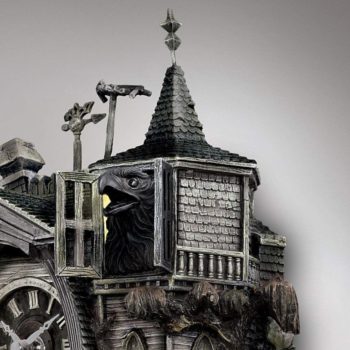Bradford Exchange The The Munsters Cuckoo Clock with Flickering Lights and Music - Image 6