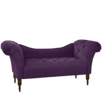 Button Tufted Chaise Settee - Threshold™