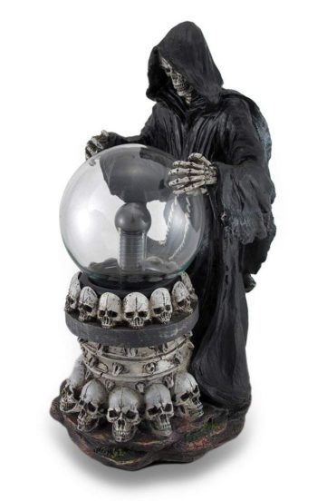 Destroyer of Worlds Grim Reaper Plasma Crystal Ball Accent Lamp - Image 2