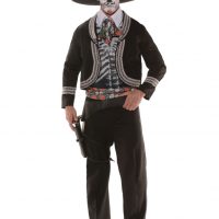 Adult Men's Plus Size Day of the Dead Costume