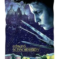 Edward Scissorhands Lightweight Fleece Blanket