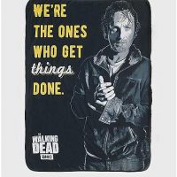 Rick Fleece Blanket - The Walking Dead