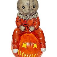 16 Inch Light-Up Sam Statue Decoration - Trick 'r Treat