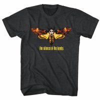 Silence Of The Lambs Shirt Moth Black T-Shirt