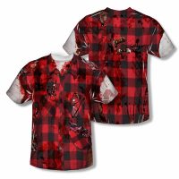 Zombie Hipster Zombie Sublimation Shirt Front/Back Print