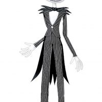 60" Jack Skellington Halloween Prop Decoration