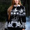 Witch Spellcraft and Curios Adult Ugly Halloween Sweater
