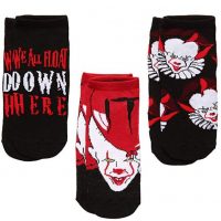 Pennywise & Red Balloons 3-Pack Low-Cut Socks