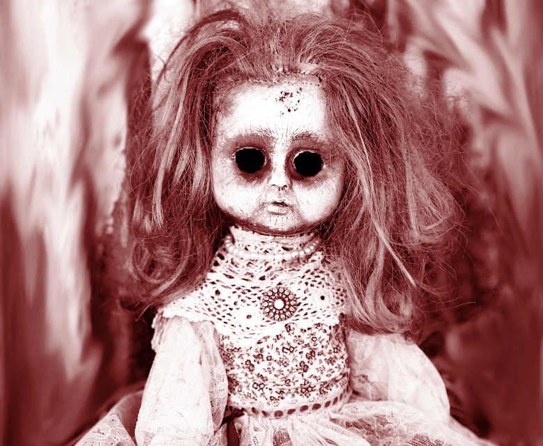 creepy doll