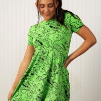 Cakeworthy Ghostbusters Slimer Dress