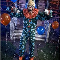 6 Ft Peek-A-Boo Clown Animatronic