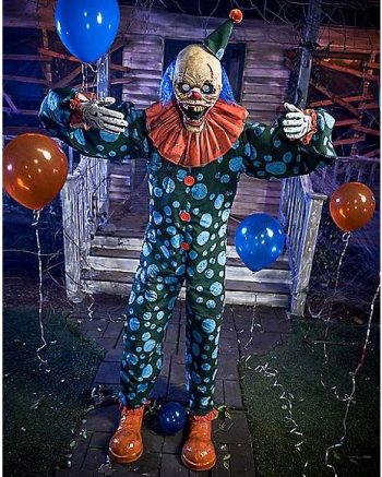 6 Ft Peek-A-Boo Clown Animatronic