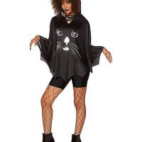 Adult Black Cat Poncho