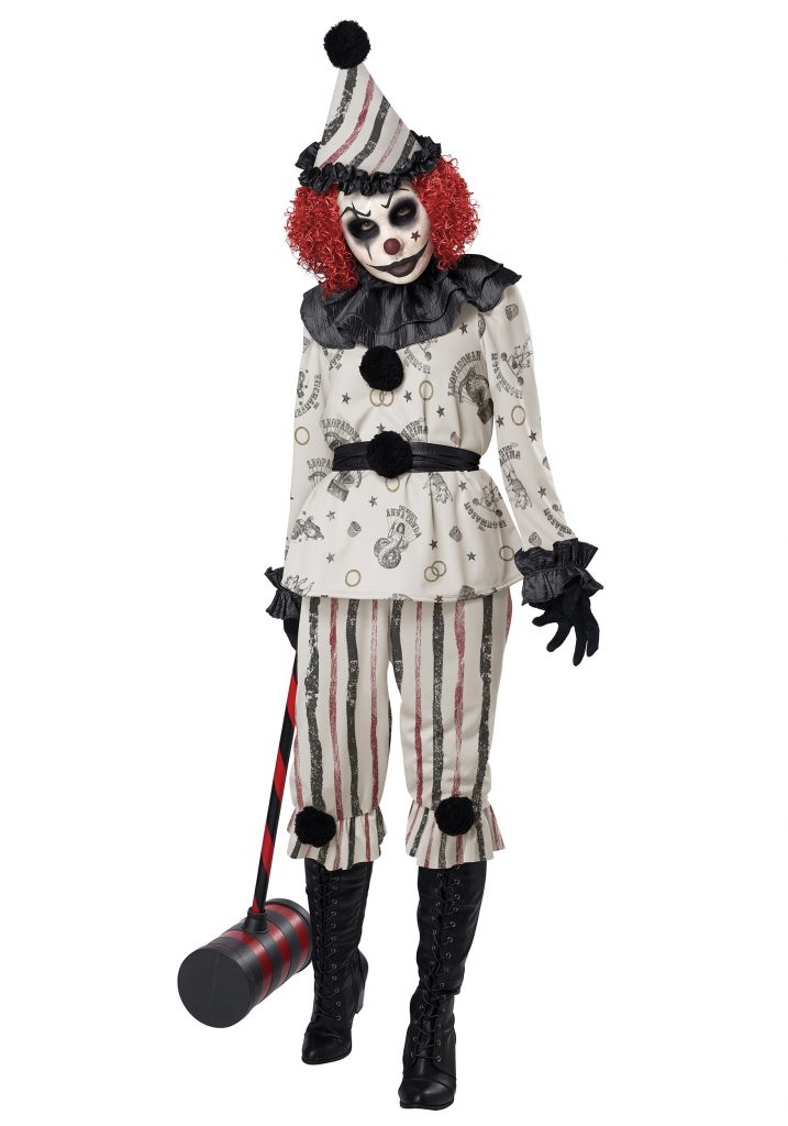 Creeper Clown Costume for Adults