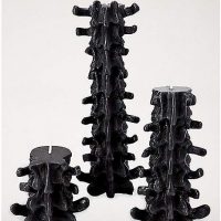 Gothic Spine Candle - 3 Pack