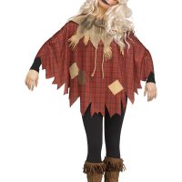 Women's Scarecrow Poncho (1)