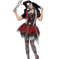 Adult Horror Clown Plus Size Costume