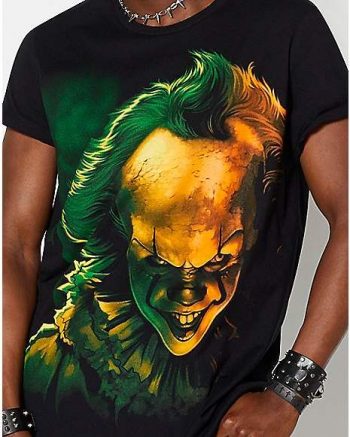 Pennywise Face T Shirt - IT - Image 2