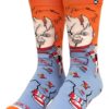 Odd Sox Chucky Good Guy 360 Premium Knit Socks for Adults