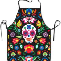 Apron Mexican Sugar Skulls