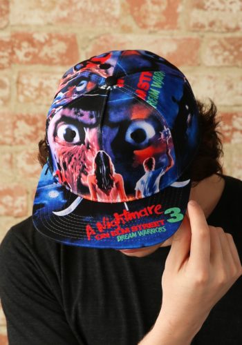 Nightmare on Elm Street Poster Snapback Hat for Adults