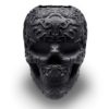 Skull Makeup Brush Holder, Pen Holder, Vanity, Desk, Office Organizer, Stationary, Decor Planter by Wicked Vanity Beauty