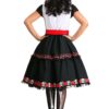 Women's Sassy Sugar Skull Costume