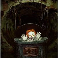 21 Inch Pennywise Sewer Grate Animatronic Decoration - It Chapter Two