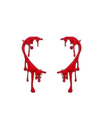 Blood Drip Ear Cuffs