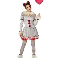 Adult Pennywise Clown Dress Costume - It Chapter Two (1)