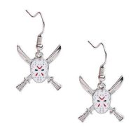 Jason Voorhees Machete Dangle Earrings 18 Gauge - Friday the 13th