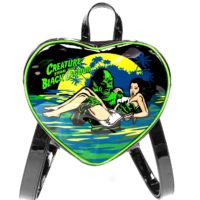 Creature of The Black Lagoon Vinyl Heart-Shaped Backpack