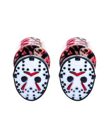 Jason Mask Fake Tapers 18 Gauge - Friday the 13th