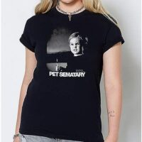 Black and White Pet Sematary T Shirt