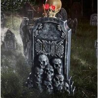 2.5 Ft Tombstone Terror Animatronic