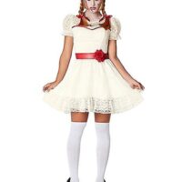 Adult Annabelle Short Dress Costume - Annabelle