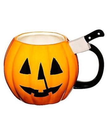 Michael Myers Pumpkin Molded Coffee Mug 20 oz. - Halloween