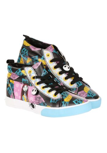 Nightmare Before Christmas Sally High-Top Sneakers for Women