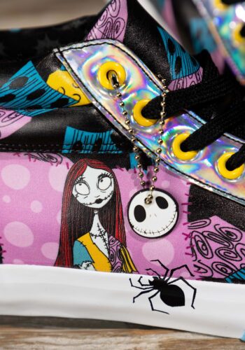 Nightmare Before Christmas Sally High-Top Sneakers for Women