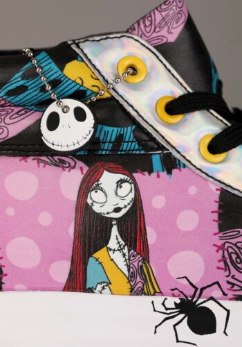 Nightmare Before Christmas Sally High-Top Sneakers for Women