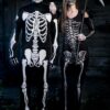Skeleton Jumpsuit Costume for Adults