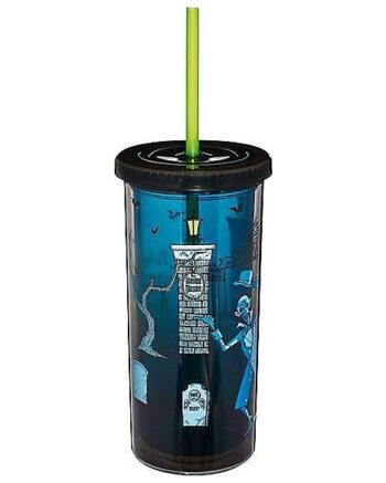 The Haunted Mansion Cup with Straw - Disney