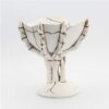 TOYANDONA Skeleton Hands Candy Holder Halloween Skull Candy Bowl Flower Pot Plant Holder Office Pen Holder Desktop Ornaments