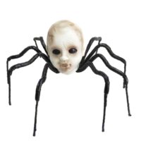 24 Inch Baby Head Spider Halloween Decoration